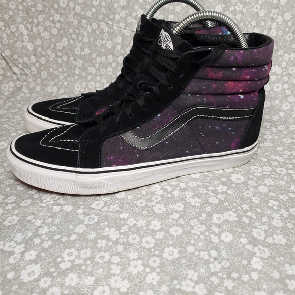 Vans Sk8 Hi Rare Galaxy Nebula Sneakers - Picture 4 of 10